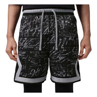 Nike Jordan Air Jordan Tatum Sport Dri-FIT Diamond Shorts Black Light Smoke Grey Infrared 23 IU7878-010