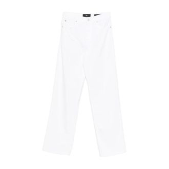 7 For All Mankind Straight Jeans, female, White, Size: W27 Stovepipe Straight Soleil