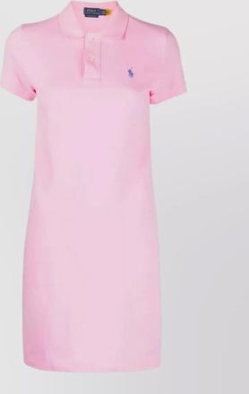 Ralph Lauren cotton short-sleeve mini dress