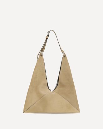 Moschino Suede Hobo Tote Bag Female UNI