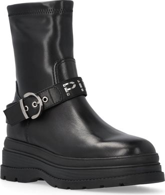 Pinko Womens Ankle Boots Eva 01 Black Leather