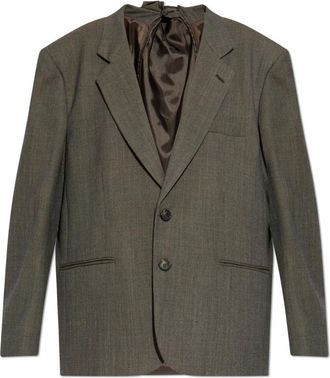 Maison Margiela Dames, Jassen, Bruin, Maat: XS Wol