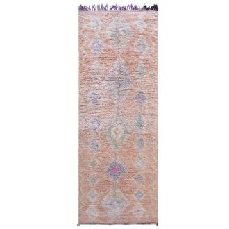 AFK Living Alfombra bereber marroqu&iacute; de pura lana 374 x 139 cm