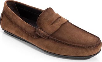 To Boot New York Mens Adelaide Driving Shoe In Midbrown/chocolate