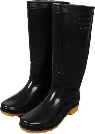 Generic Men Rain Boots Waterproof Anti-Skip Anti-Oil Car Washing Shoes