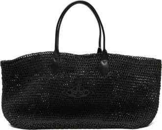 Vivienne Westwood Tote Bag - female - Vivienne Westwood - Shopping Bags - Black - ONE SIZE - Bags
