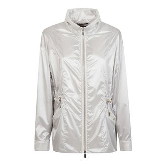 Moorer Light Jackets, female, White, Size: M Eolia HC Parka