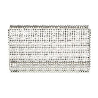 Amina Muaddi Donna, Borse, Grigio, Taglia unica, new