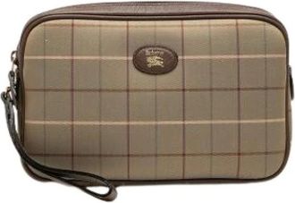 Burberry Pre-owned Borsa a Mano in Tela - - Pre-owned - Donna - Marrone - ONE SIZE