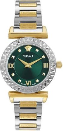 Versace Horloges - Dames - Horloges - Groen - ONE Size - Accessoires