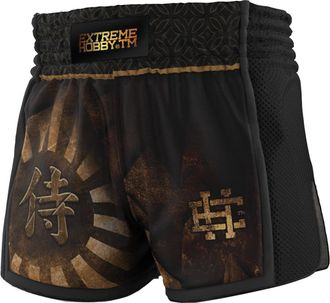 OEM Pantalones Cortos De Muay Thai Bushido Para Hombre, Talla 2xl, Color Negro