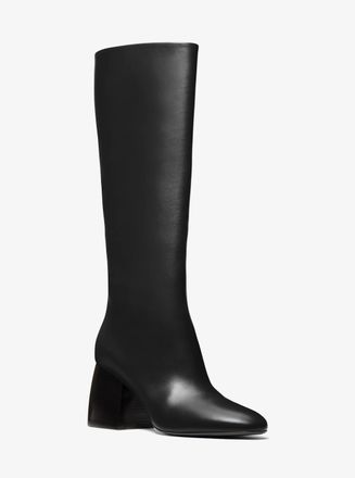 Michael Kors Kaitlin Leather Riding Boot
