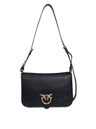 Pinko Love Satchel Classic Vitello Leather Satchel