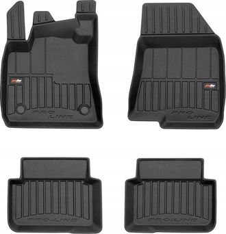 OEM Alfombras Y Felpudos De Goma Dacia Logan 3 Desde 2020 - 3d Trough