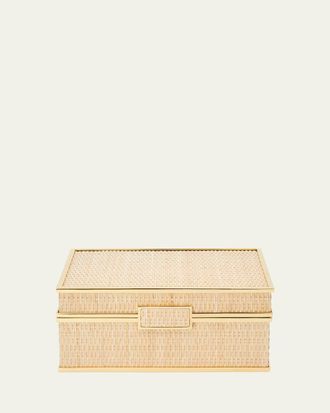 Aerin Colette Cane Jewelry Box