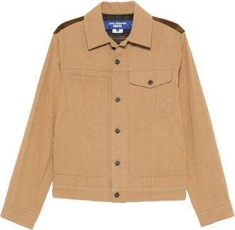 Junya Watanabe Light Jassen - Heren - Zomerjassen - Beige - XL - Jassen