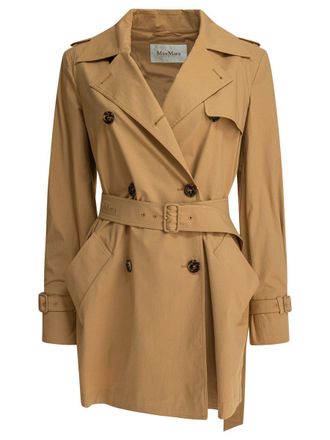 Max Mara Cotton Canvas Raincoat