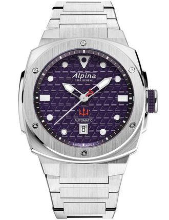 Alpina Diver Extreme Automatic Arkea Limited Edition Heren Zilveren Horloge AL-525NARK4AE6B