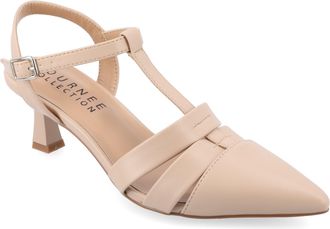 Journee Collection Collection Womens Jazlynn Wide Width Pump