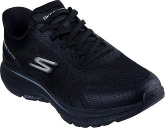 Skechers Mens Go Run Consistent 2.0 Worldview Slip-On Sneakers, Black Textile, 11.5 UK