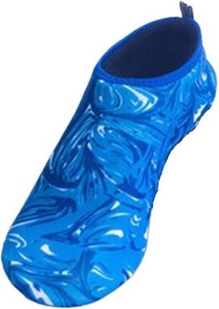 Generic Water Shoes 2 Pairs Unisex Water Shoes Swimming Diving Socks Summer Aqua Beach Sandal Flat Shoe Seaside Non-Slip Sneaker Socks Slipper for Men Women(B