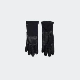 Canada Goose Mixed Media Glove (Women, Black, M)