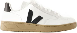 Veja Mens V-12 Sneaker White Calfskin