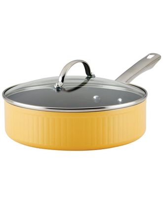 Farberware Style Nonstick Cookware Saute Pan With Lid 3Qt