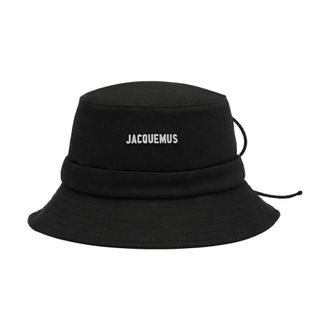 Jacquemus Black Cotton Hats - unisex - Jacquemus - Accessories - Black - 58 CM - Accessories