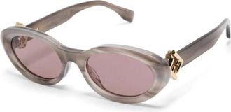 Fendi Sunglasses, female, Gray, Size: 53 MM Fe40140U 20Y Sunglasses