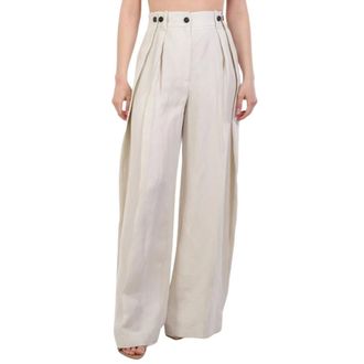 Liviana Conti Mujer, Pantalones, Beige, Talla: S