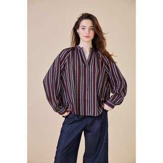 See U Soon Gestreepte blouse