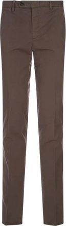 Incotex Heren, Broeken, Bruin, Maat: 2XL Katoen