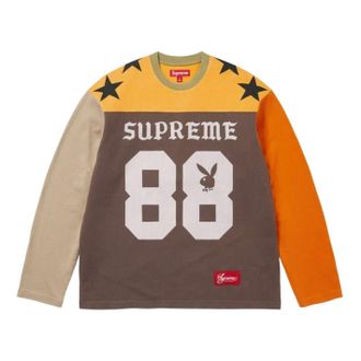 SUPREME x Playboy SS26 L/S Football T-Shirt Multicolor SUP-SS26-043-MULTI