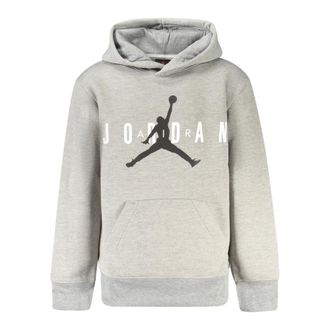 Nike Jordan Long-Sleeved Hoodie - male - Jordan - Kids Sweatshirts - Gray - 8 Y - Kids