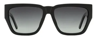 Marc Jacobs Square Logo Sunglasses - Black
