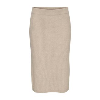 Jacqueline de Yong Jacqueline de Yong, Dames, Rokken, Beige, Maat: M