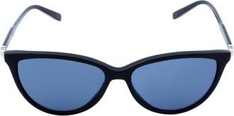Ferragamo Salvatore Ferragamo Blue Cat Eye Ladies Sunglasses SF2870S 001 55