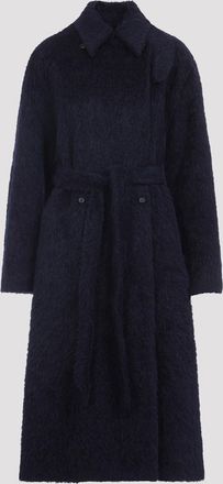 Carven Long Belted Coat