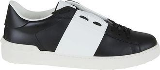 Valentino Garavani Open Sneaker - Heren - Sneakers - Zwart - 40 EU - Leer - Schoenen