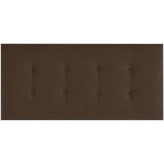 Colchones Aznar Cabezal De Cama Etna Tapizado En Tela Cama De 90 - Wengue-etna-(28)