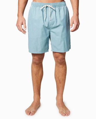 Toes on the Nose Mens Malibu Volley Swim Trunk In Sea