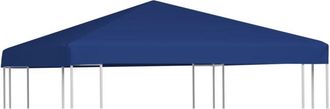 vidaXL Toldo De Cenador 310 G/m&sup2; 3x3 M Azul Vidaxl Azul