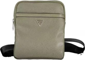Guess Groene Schouder Slingertas - Heren - Schoudertassen - Groen - ONE Size - Nylon - Tassen