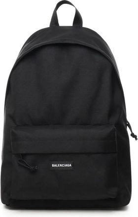 Balenciaga Explorer Backpack - Heren - Tassen - Zwart - Maat: ONE Size Katoen