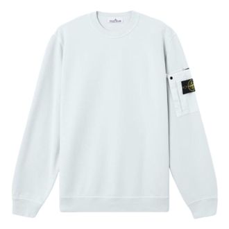Stone Island 6100019 Seasonal Pocket Crewneck Sweatshirt Sky Blue L1S156100019S0410V0041