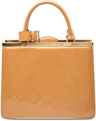 Louis Vuitton Pre-owned Deesse Handbag - Dames - Vintage Handtas - Bruin - ONE Size - Leer - Vintage