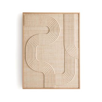 AM.PM Muurdecoratie in geweven palmbladeren, Telaga