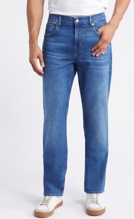 7 For All Mankind The Straight Leg Jeans in Pitch at Nordstrom Rack, Size 31