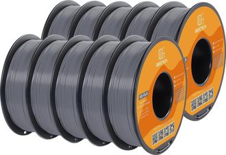 OEM Filamento Para Impresora 3d, Alto Rendimiento, Impresi&oacute;n De Alta Calidad, Color Gris